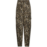Moni Cargo Bukser / 100458 - Leopard Printed - DEPECHE