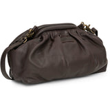 Munich skind clutch / 17314 - Chocolate - DEPECHE