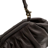 Munich skind clutch / 17314 - Chocolate - DEPECHE
