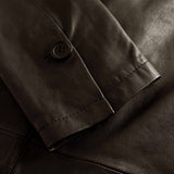 Depeche leather wear Must-have Maya læderblazer jakke i blød kvalitet Blazer 214 Dark Chocolate