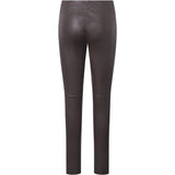 Musthave Aya HW skindleggings i blød og strækkvalitet / 50180 - Chocolate - DEPECHE