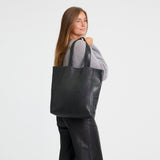 DEPECHE Musthave shopper skindtaske Shopper 099 Black