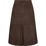 Naomi midi ruskindsnederdel / 51308 - Deer - DEPECHE