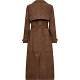 Depeche leather wear Naomi ruskind trenchcoat Jacket 311 Wood