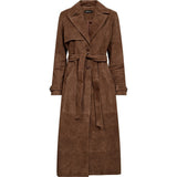 Depeche leather wear Naomi ruskind trenchcoat Jacket 311 Wood