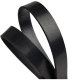 DEPECHE Narrow Belt Belt 103 Black/Old silver