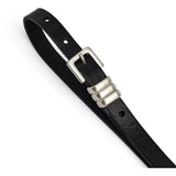 Narrow Belt / 16762 - Black/Amr silver - DEPECHE