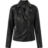 Noora biker skindjakke / 50964 - Black - DEPECHE