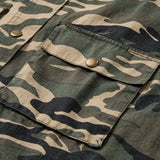 Pacy camo jakke / 100396 - Khaki Printed - DEPECHE