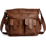 DEPECHE Powerfield shopper i lammeskind Shopper 221 Chesterfield