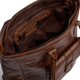 DEPECHE Powerfield skuldertaske i lammeskind Shoulderbag / Handbag 221 Chesterfield