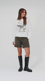 Depeche leather wear Hanna ruskind shorts Shorts 054 Khaki