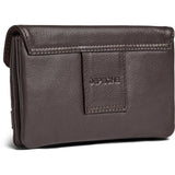 DEPECHE Pung/bæltetaske i blødt læder og tidløst design Purse / Credit card holder 033 Mocca