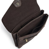 DEPECHE Pung/bæltetaske i blødt læder og tidløst design Purse / Credit card holder 340 Mocca Snake