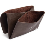 DEPECHE Pung/kreditkortholder i blødt læder Purse / Credit card holder 250 Dark Taupe