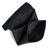 Pung/kreditkortholder i blødt læder / 16040 - Black/Brass - DEPECHE