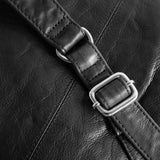 DEPECHE Rummelig bumbag i kvalitetsskind Bumbag 099 Black