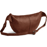 DEPECHE Rummelig læder bumbag Bumbag 221 Chesterfield
