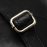 DEPECHE Rummelig læder bumbag Bumbag 097 Gold