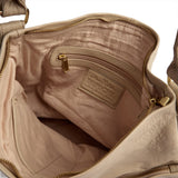 Rummelig skuldertaske i flot skindkvalitet / 15824 - Soft Sand - DEPECHE