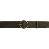 DEPECHE Ruskindsbælte Belts 049 Army Green