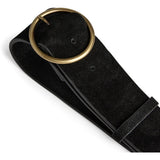 DEPECHE Ruskindsbælte Belts 154 Black/Brass