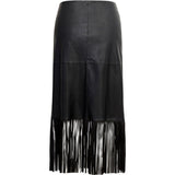 Safina Fringes nederdel / 51518 - Black - DEPECHE