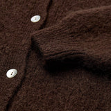 Sarah alpaca strik cardigan / 100376 - Brown - DEPECHE