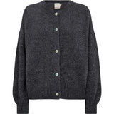 Sarah alpaca strik cardigan / 100376 - Grey Melange - DEPECHE