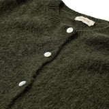 Sarah alpaca strik cardigan / 100376 - Khaki - DEPECHE