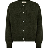Sarah alpaca strik cardigan / 100376 - Khaki - DEPECHE