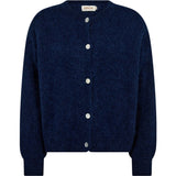Sarah alpaca strik cardigan / 100376 - Marine - DEPECHE