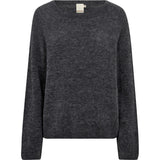 Depeche Clothing Sarah alpacha strik Knitwear 254 Grey Melange