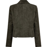 Savanna ruskindsblazer / 51422 - Dark Khaki - DEPECHE