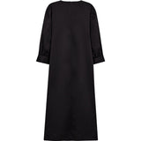 Sharon kjole med pufærmer / 100344 - Black - DEPECHE