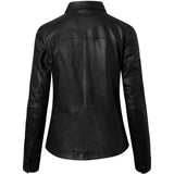 Depeche leather wear Sharon skindskjorte Shirt 099 Black