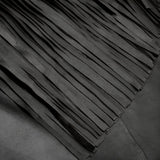 Skylar Fringes kjole / 51516 - Black - DEPECHE