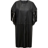 Skylar Fringes kjole / 51516 - Black - DEPECHE