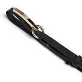 DEPECHE Smalt Bælte Belt 190 Black/Gold
