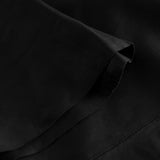Depeche leather wear Smuk Elinor lædernederdel med elastik på bagsiden Skirt 099 Black