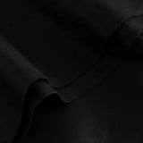 Depeche leather wear Smuk Elinor lædernederdel med elastik på bagsiden Skirt 099 Black