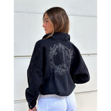 Smuk Nelia jakke / 100176 - Black - DEPECHE
