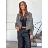 Smuk Nelia jakke / 100176 - Khaki - DEPECHE
