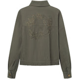 Smuk Nelia jakke / 100176 - Khaki - DEPECHE