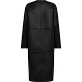 Smuk Zita 2 i 1 skindjakke / 51328 - Dusty Brown/ Black combi - DEPECHE