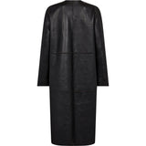 Depeche leather wear Smuk Zita 2 i 1 skindjakke Jacket 310 Mud Black combi