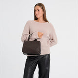 Sofya Håndtaske / 17418 - Dark brown - DEPECHE