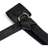 DEPECHE Statement taljebælte i skind Belts 190 Black/Gold