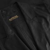 Stilfuld lang skindvest / 51222 - Black - DEPECHE