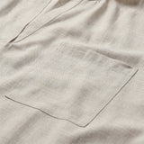 Tara bluse i hørkvalitet / 100018 - Nature - DEPECHE